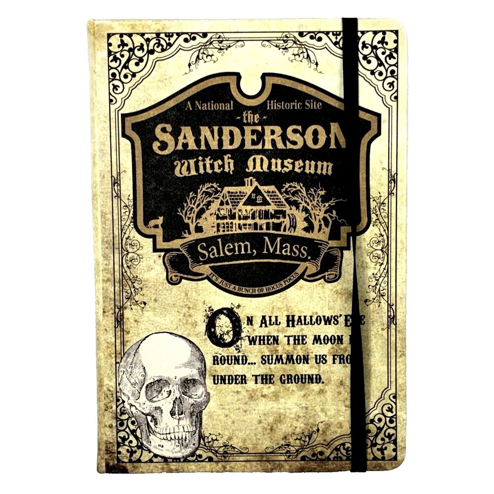Disney Hocus Pocus Sanderson Sisters Witches Salem Journal Notebook